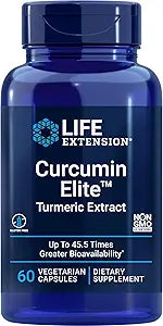 Life Extension Curcumin Elite Turmeric Extract, 60 Count